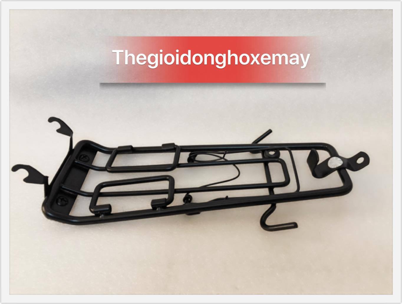 Baga giữa inox đen Exciter 150