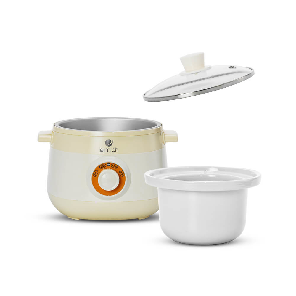 Nồi nấu chậm lòng sứ cao cấp Elmich SCE-8525 dung tích 2L bảo hành 24 tháng chính hãng