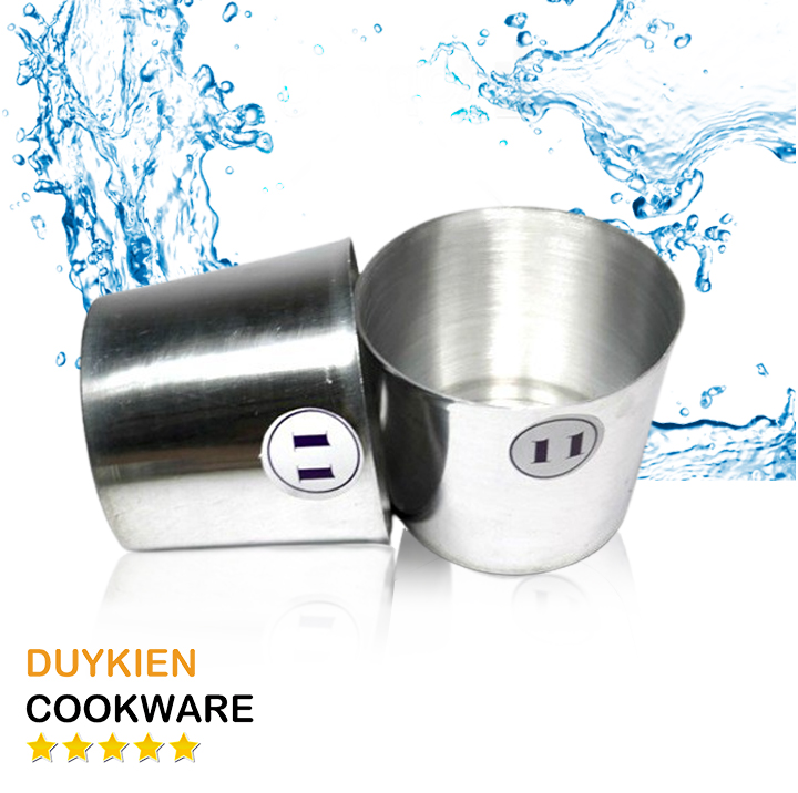 [5 CÁI] Ly Làm Đá Tủ Lạnh Size Lớn 11cm Loại Tốt, Đựng Được Nhiều Nước, Viên Đá To, Lâu Tan