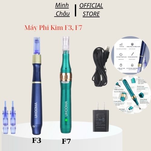 Máy phi kim Uhooma F3 | máy lăn kim tích điện Uhooma F7 cao cấp