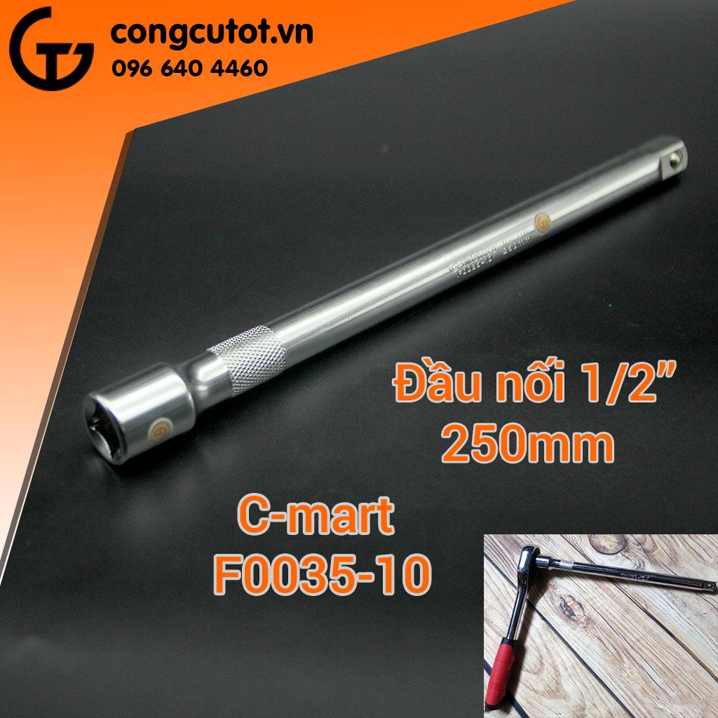 Thanh nối dài tuýp - cần nối vặn tuýp - đầu nối khẩu 1/2inch c-mart f0035-10 250mm đài loan