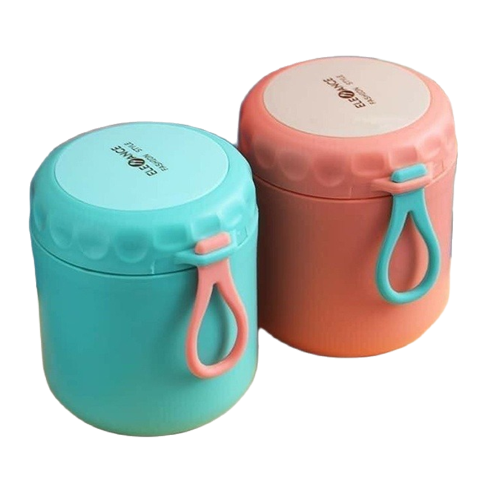 Bình ủ cháo công nghệ cao giữ ấm cháo, sữa, nước, thức ăn elefance 430ml