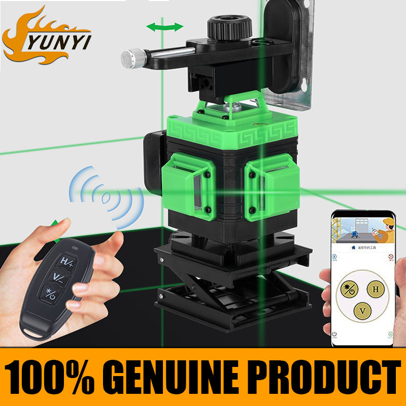 Máy bắn cốt laser máy lazer cân bằng máy cân mực laser 16 tia,nguồn sáng ld nhập khẩu Đức dùng trong thi công đi dây máng cáp công tắc ổ cắm lắp đèn ống dẫn nước lắp điều hòa nhiệt độ