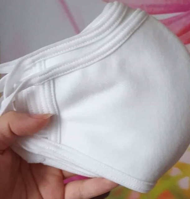 Khẩu trang vải 2 lớp kháng khuẩn - chống bụi cực tốt