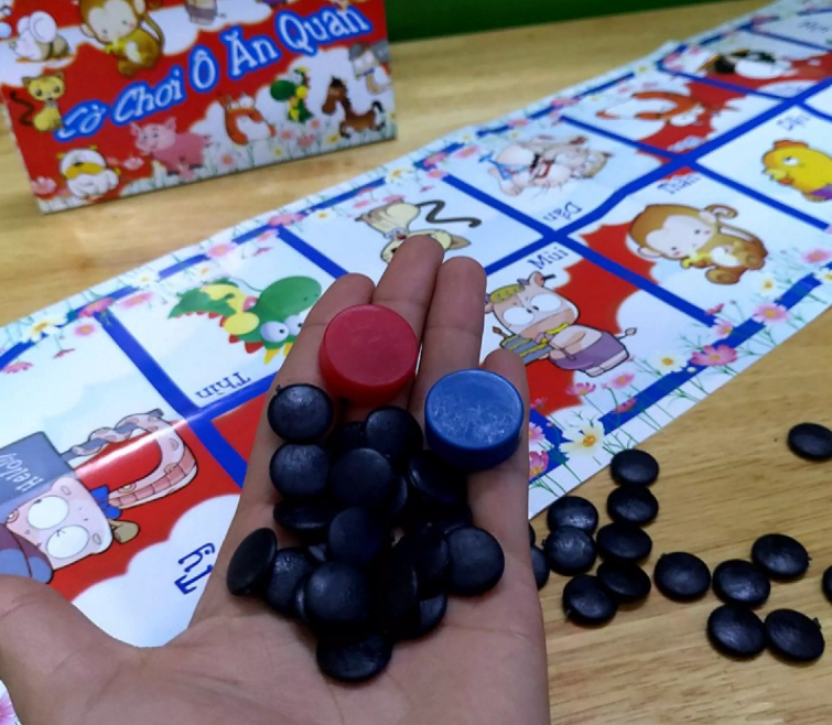 Đồ chơi cho bé Cờ ô ăn quan, ô quan, trò chơi dân gian cho trẻ giải trí cho bé