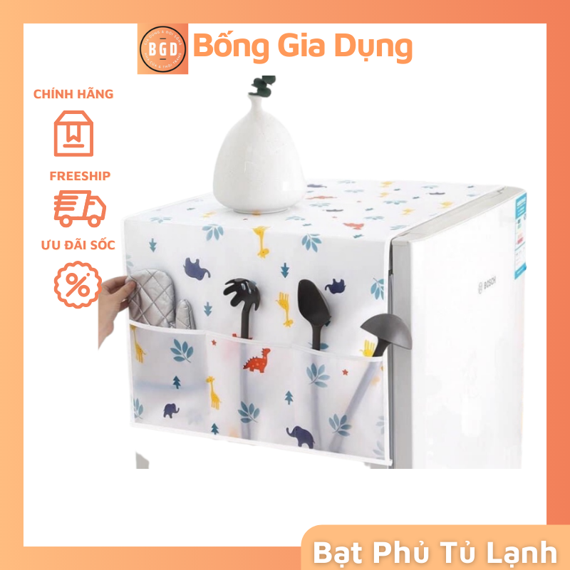 Bạt Phủ Tủ Lạnh Chất Liệu Nilon Peva Không Thấm Nước