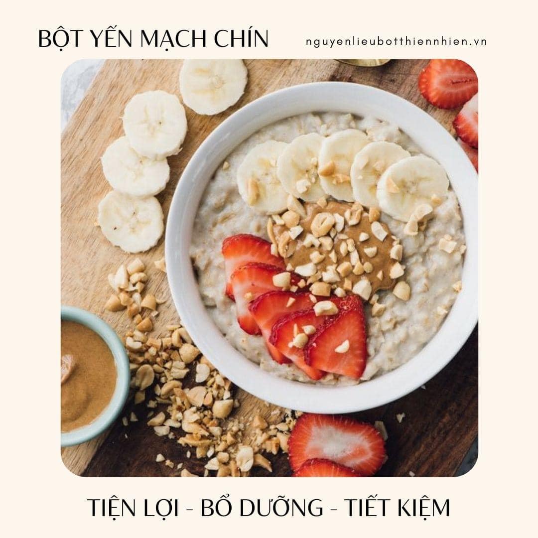 Bột yến mạch chín