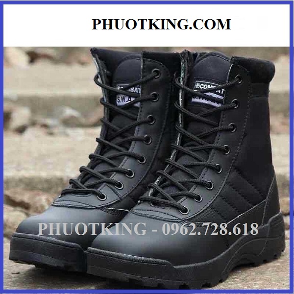 Giầy SWAT cao cổ phong cách chiến thuật