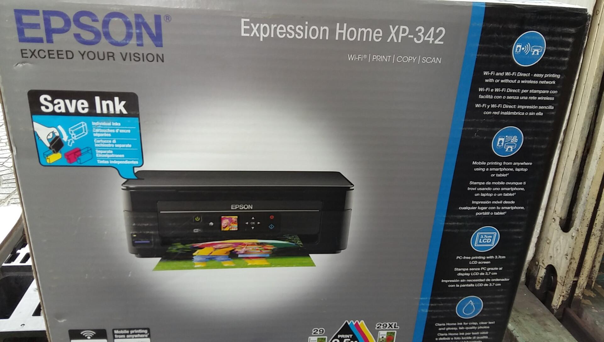 Máy in epson xp342 -wifi đa năng (thay epson l385/epson l405/ epson l365/epson l360/epson l310/epson xp410/310-kèm 4 bình mực zin theo máy)
