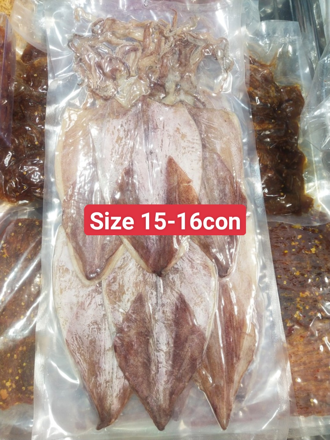 Mực khô câu 16-18 con/kg ghpy h005
