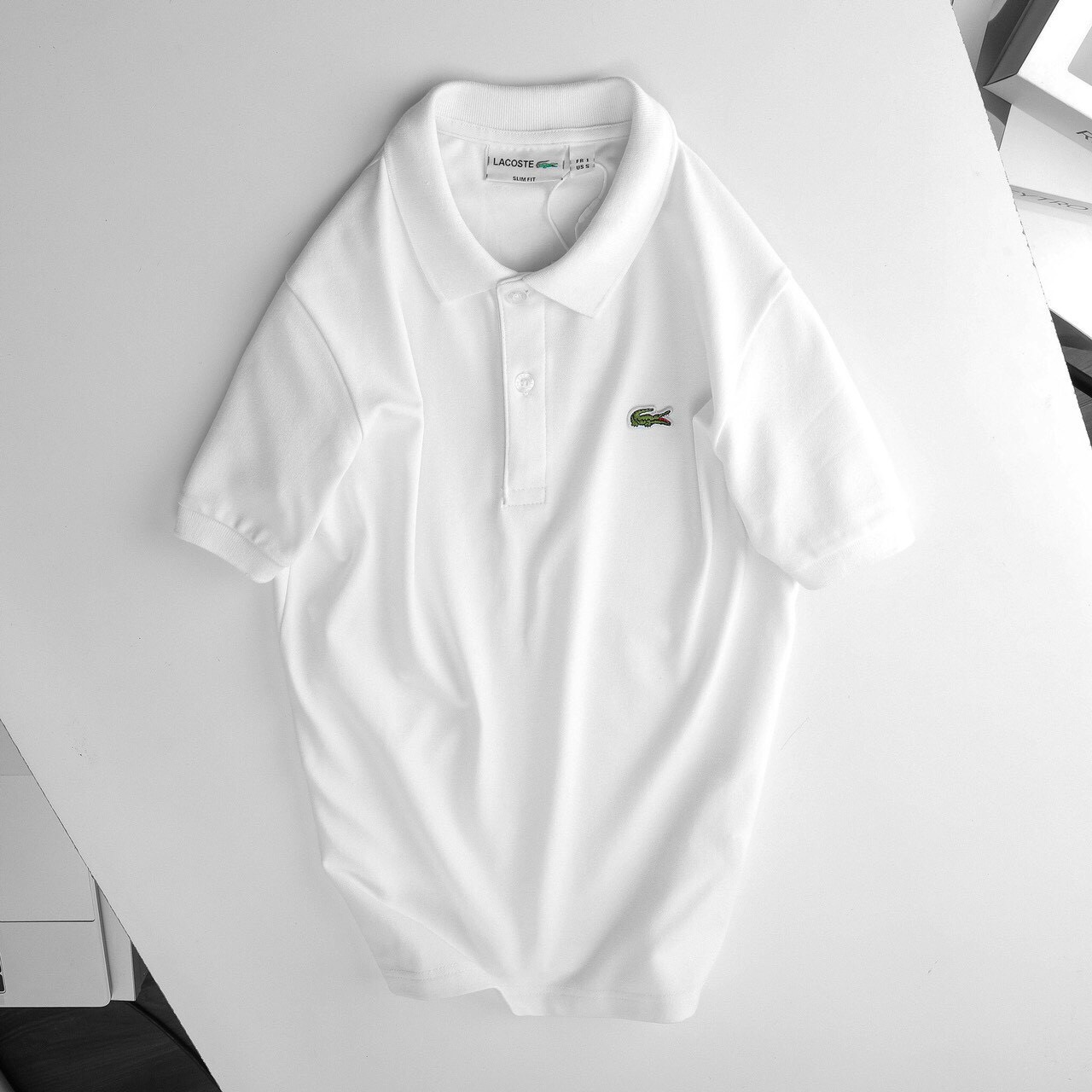 [HCM] Áo Thun Nam Cá sấu cotton 65/35 co giãn cao cấp thiết kế cổ bẻ LOGO THÊU VIP CS001