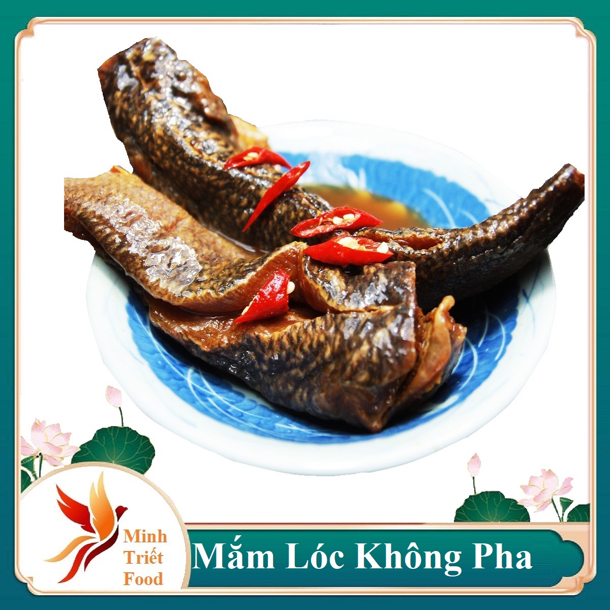 1 KG MẮM CÁ LÓC NGUYÊN CON ĐẶC SẢN MIỀN TÂY MINH TRIẾT