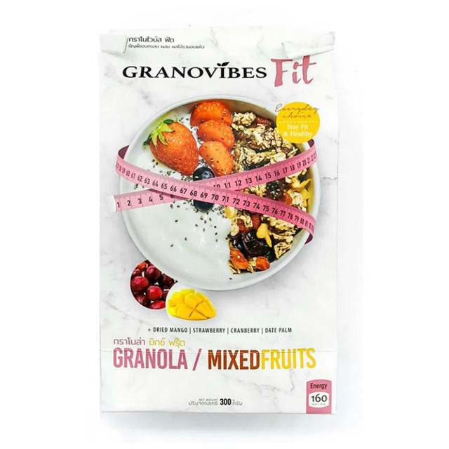 Ngũ cốc ăn kiêng thái lan granovibes fit 300gr