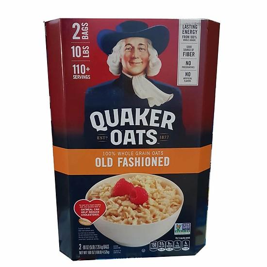 [HCM][mẫu mới] Thùng yến mạch Quaker Oats mỹ 4.53 kg