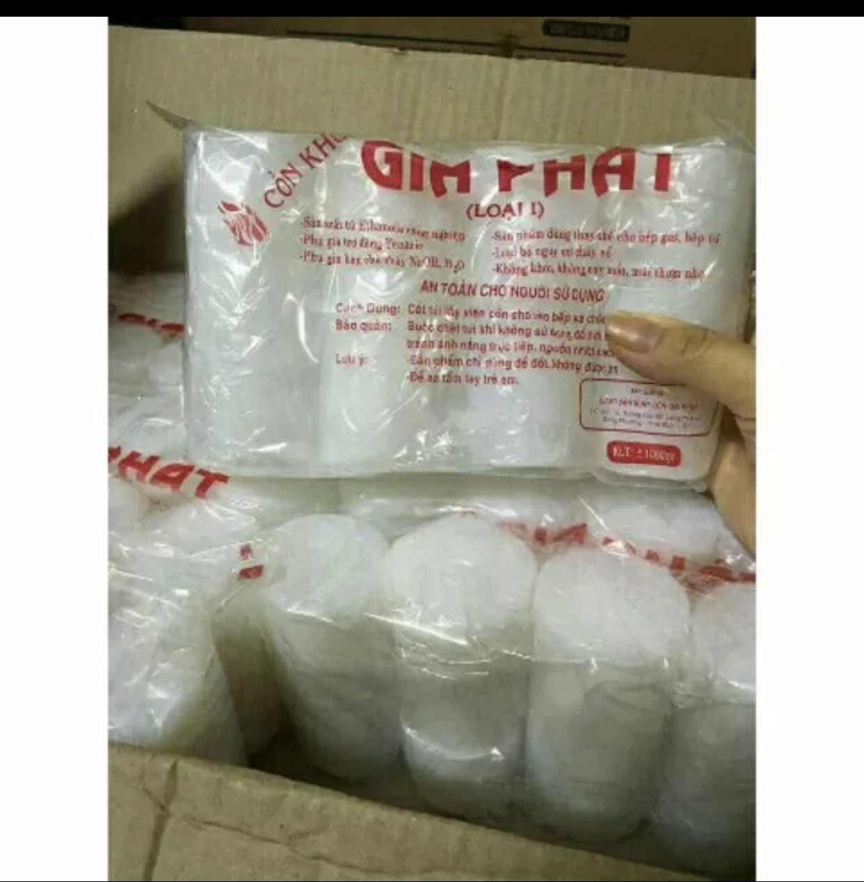 Bịch 16 viên cồn khô