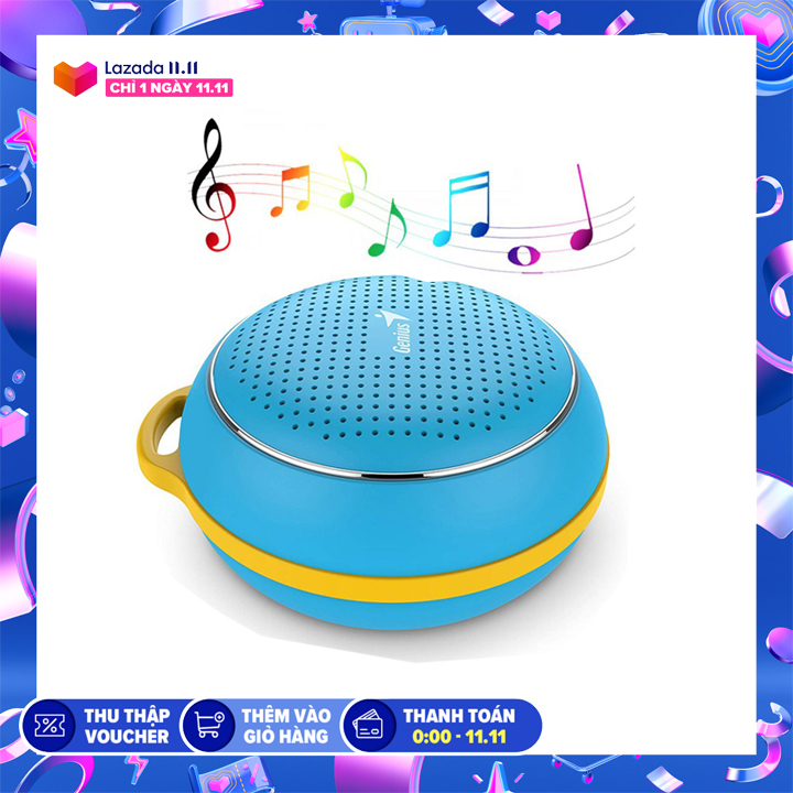 Loa bluetooth genius sp-906bt- chính hãng-bh 12t