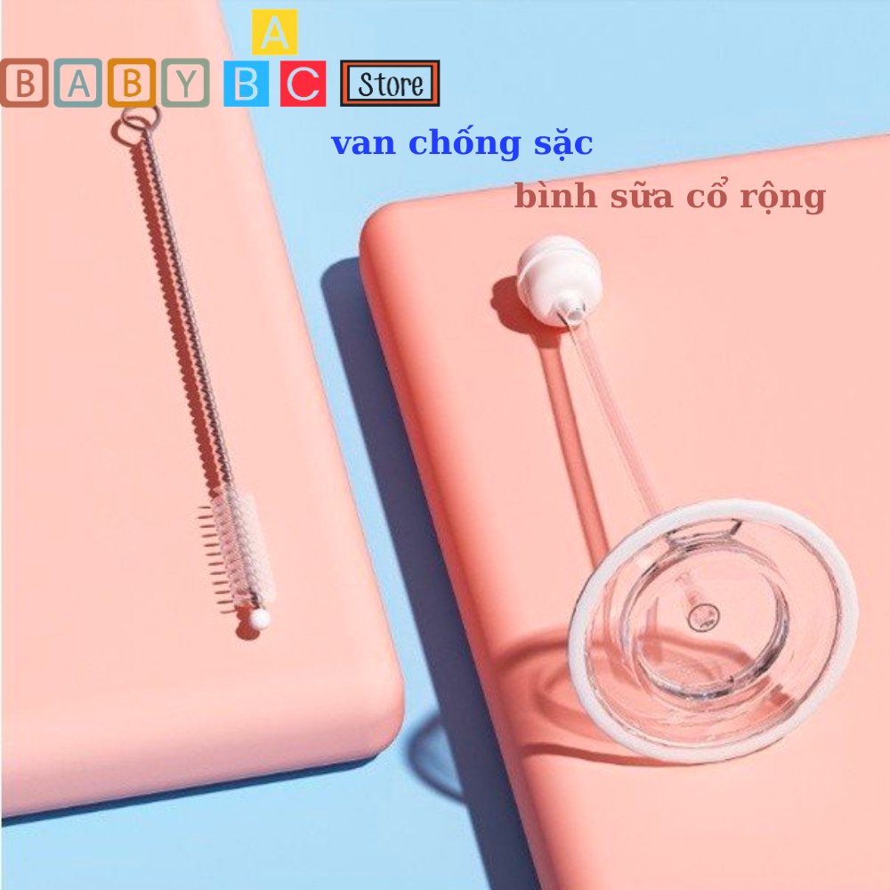 Van chống sặc bình sữa cổ rộng dùng cho bình sữa cổ rộng 180ml 260ml