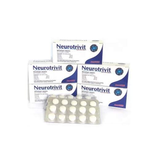 Neurotrivit - Bổ sung Vitamin nhóm B hiệu quả của Phapharco hộp 5 vỉ  x 10 viên