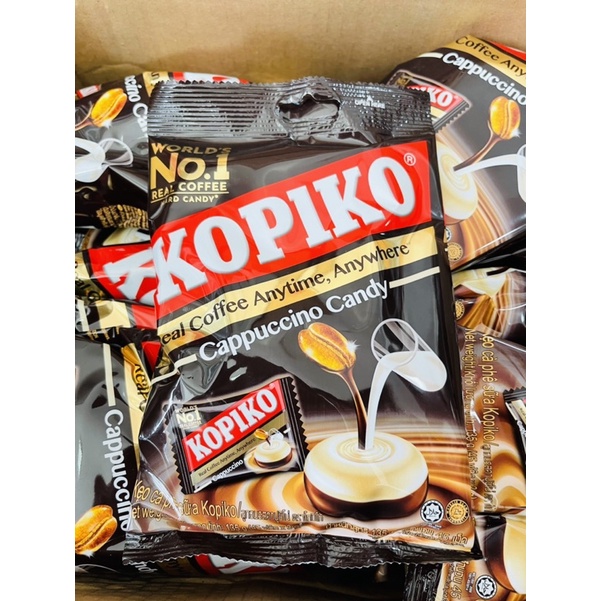 Nhập khẩu kẹo hương cà phê kopiko bịch 135g