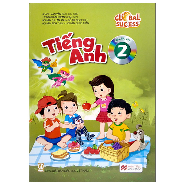 Fahasa - global success - tiếng anh lớp 2 - sách bài tập