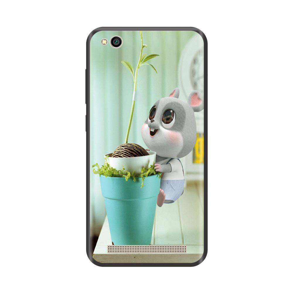 [HCM]Ốp lưng TPU viền dẻo cho điện thoại XIAOMI Mi 8 /Mi 8 Lite /Mi 8 Se /Mi Max /Redmi 4X / Redmi 5 /Redmi 5A / Redmi 6/ redmi 6A Chuột Xuân Trồng Cây