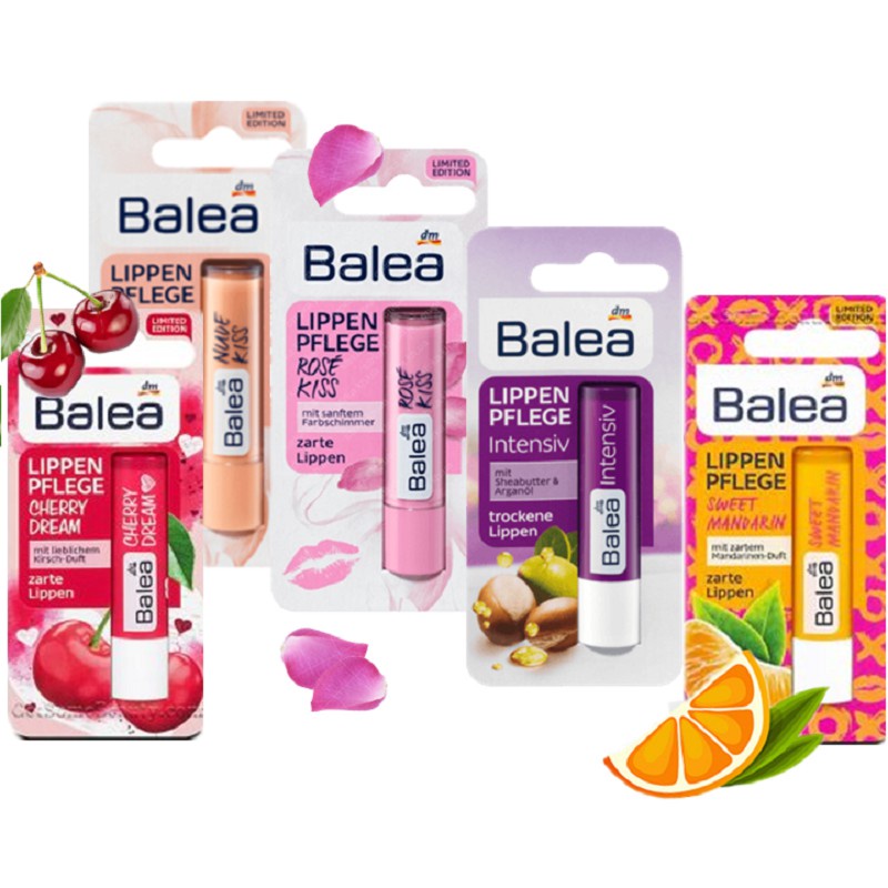 Son dưỡng môi balea 48g - hàng nội địa đức đưỡng môi mềm mịn căng bóng- hanacosmetics