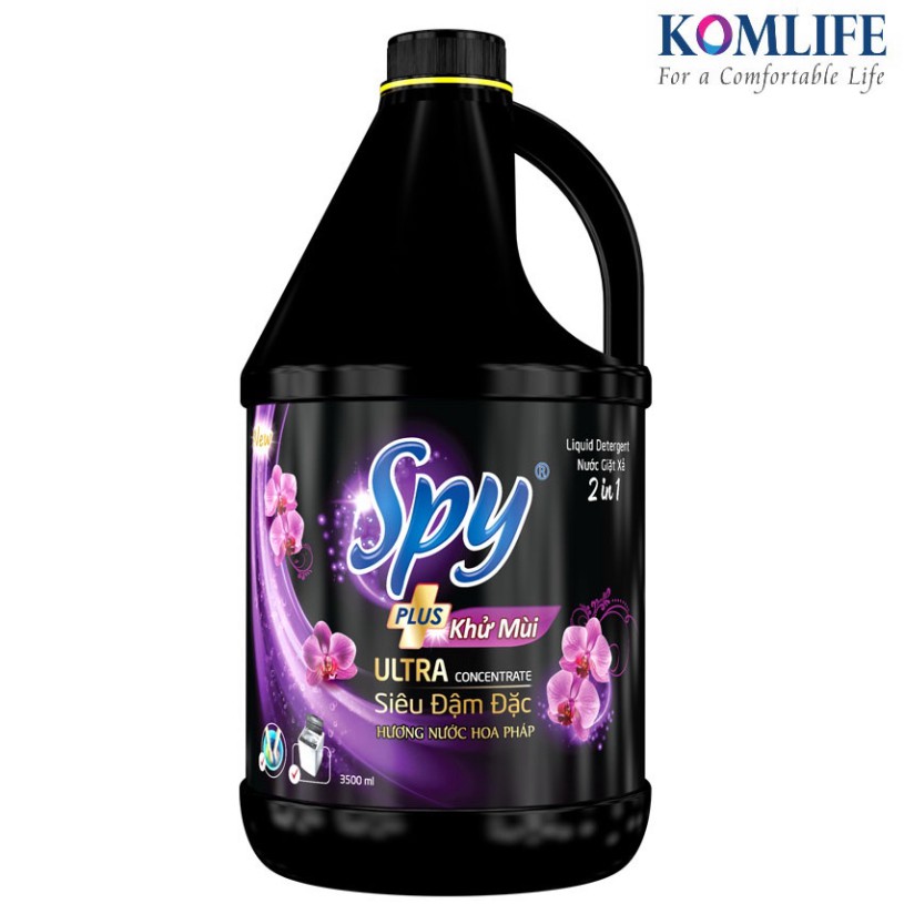 Nước giặt xả spy plus dung tích 4500ml - hàng chính hãng