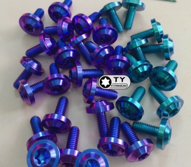 [Hàng Cao Cấp] ỐC TITAN 6li15 DÙ TO DÀY bắt ốp pô , dè , áo