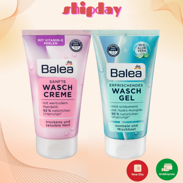 Sữa rửa mặt kiểm soát dầu balea nhập khẩu từ đức 150ml