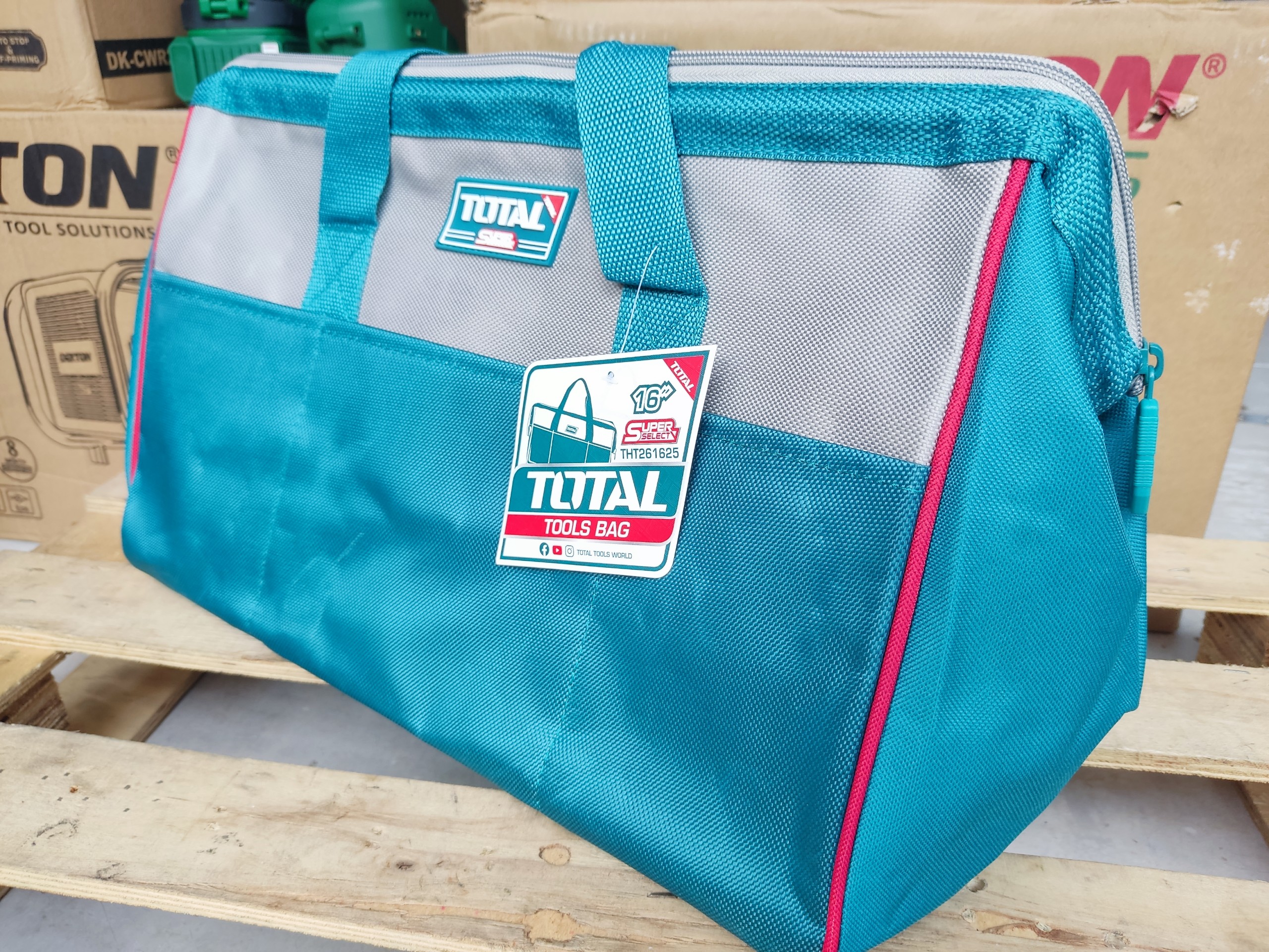 Túi giỏ đựng đồ nghề total 13 inch , 16 inch total tht261325 - tht261625