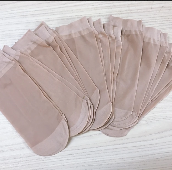 10 đôi tất giấy- da chân nữ mỏng dai