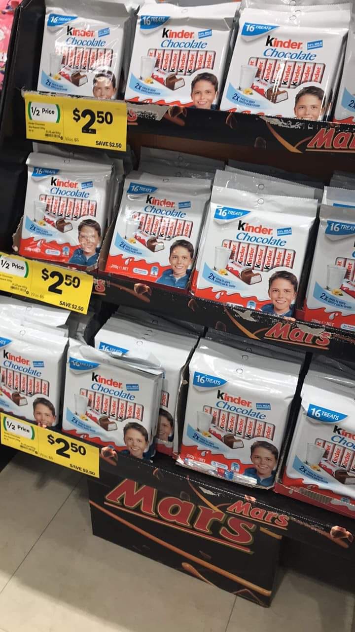 Socola Kinder Nhân Sữa 16 Thanh