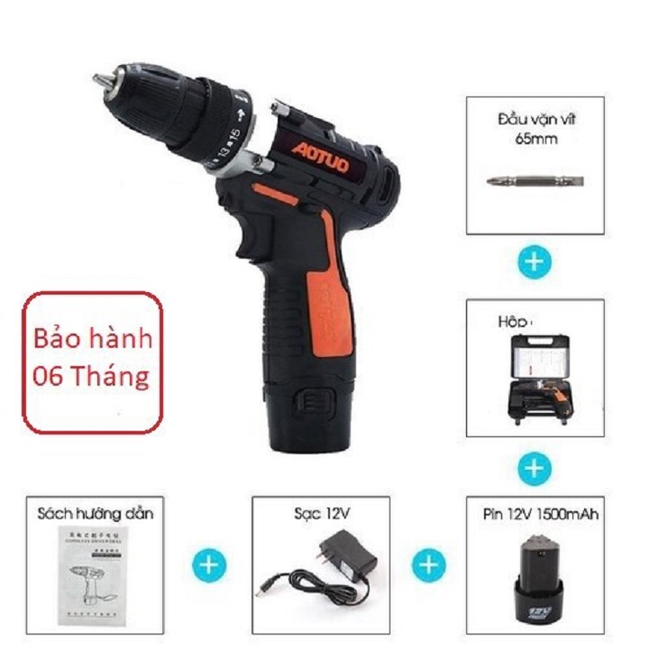 Khoan pin 12v autou