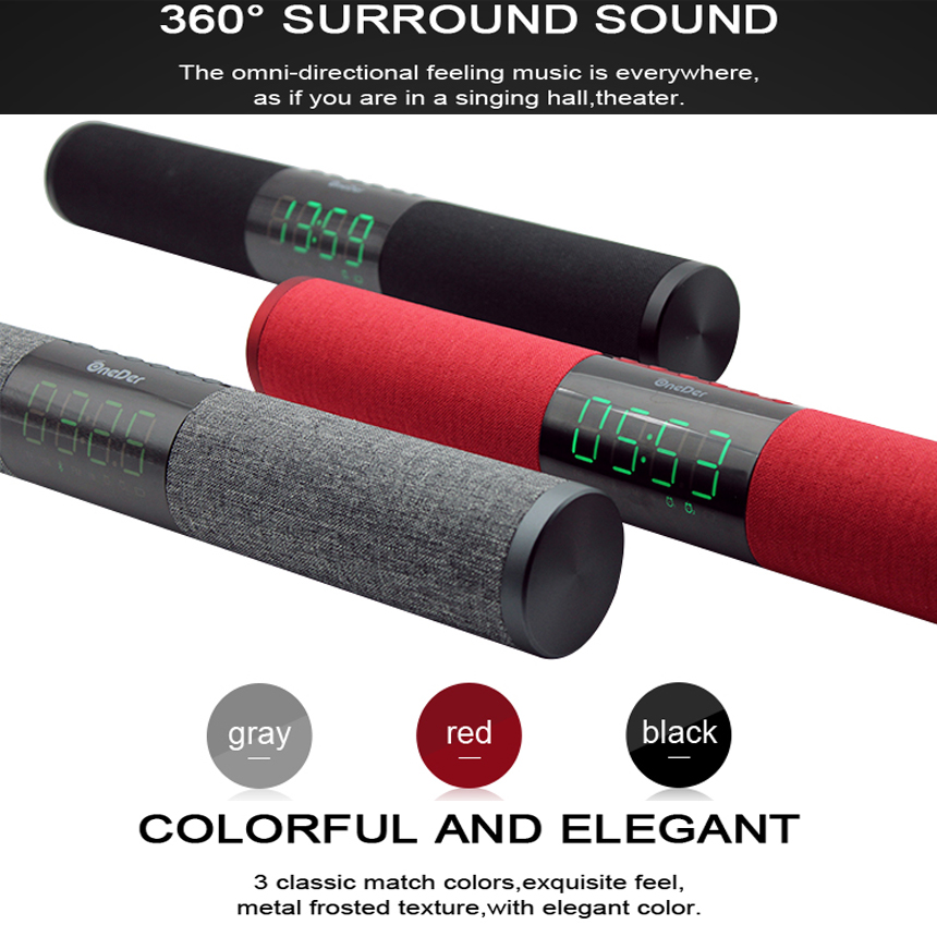 [HCM](2020 New Speaker ) Bluetooth mini Soundbar R1 Loa Thanh Loa Bluetooth SoundBar Recci R1 Thiết kế loa hình ống tròn mang lại âm thanh 360 độ sống động tích hợp hỗ trợ thẻ nhớ cổng USB jack chuyển đổi 3.5
