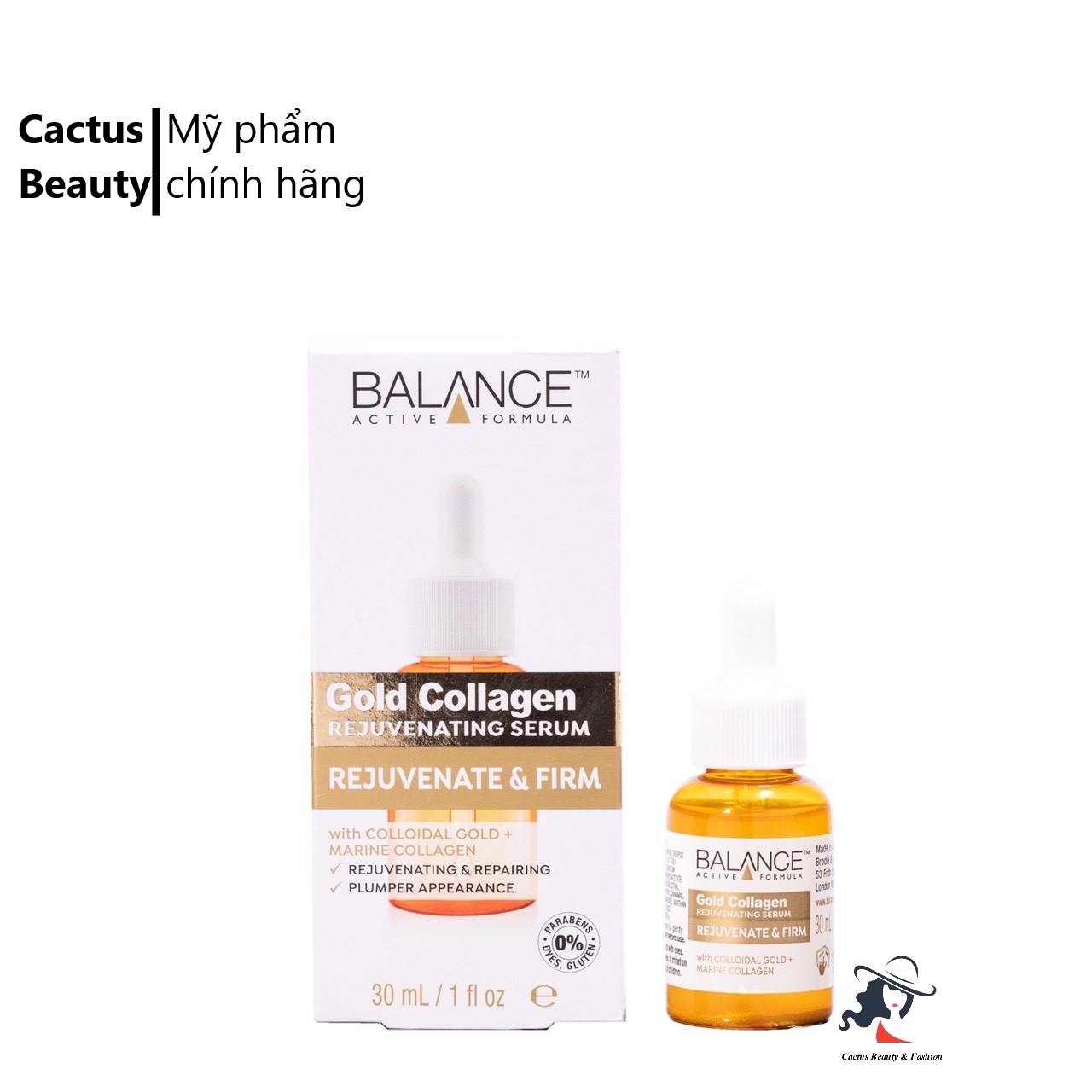 [HCM]Tinh Chất Serum Balance Gold Collagen Rejuvenating