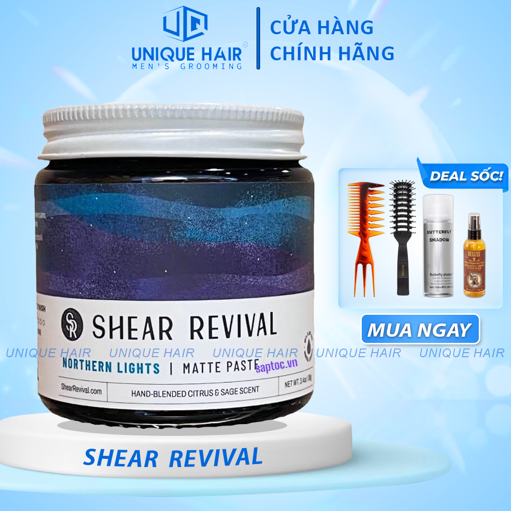 Sáp vuốt tóc Shear Revival Northern Lights 96gr + Quà Tặng