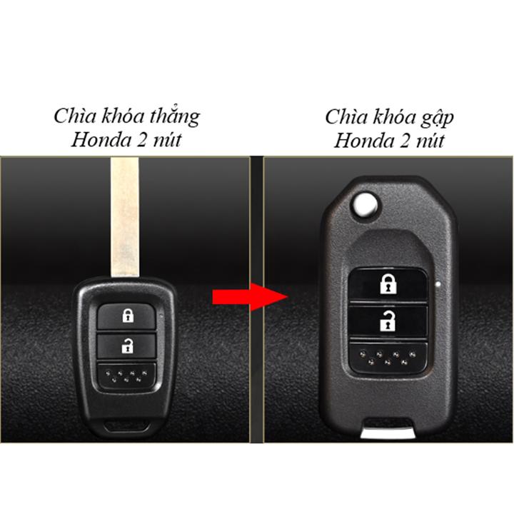 Vỏ độ chìa khóa Honda Brio 2 nút