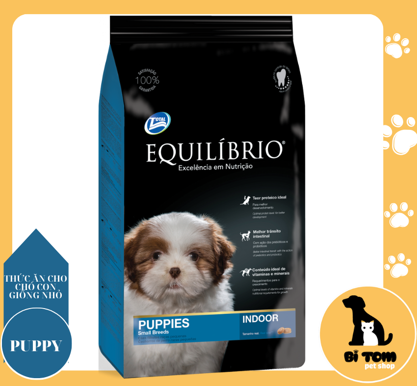 Thức ăn cho chó con giống chó nhỏ Equilibrio Puppy Small Breeds 2kg