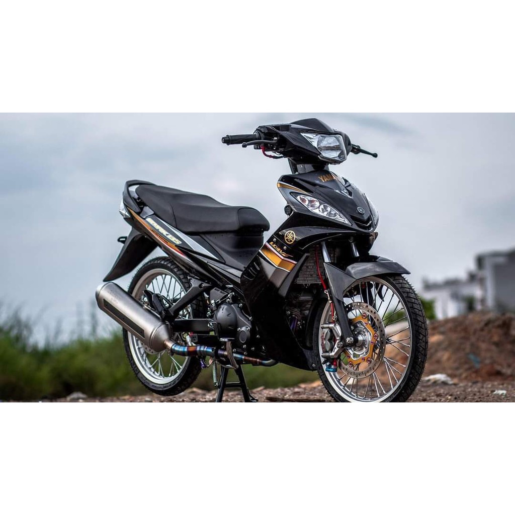 Bản Độ Exciter 135 2010 Cam Đen Hồi Sinh Với Dàn Đồ Chơi Bá Đạo