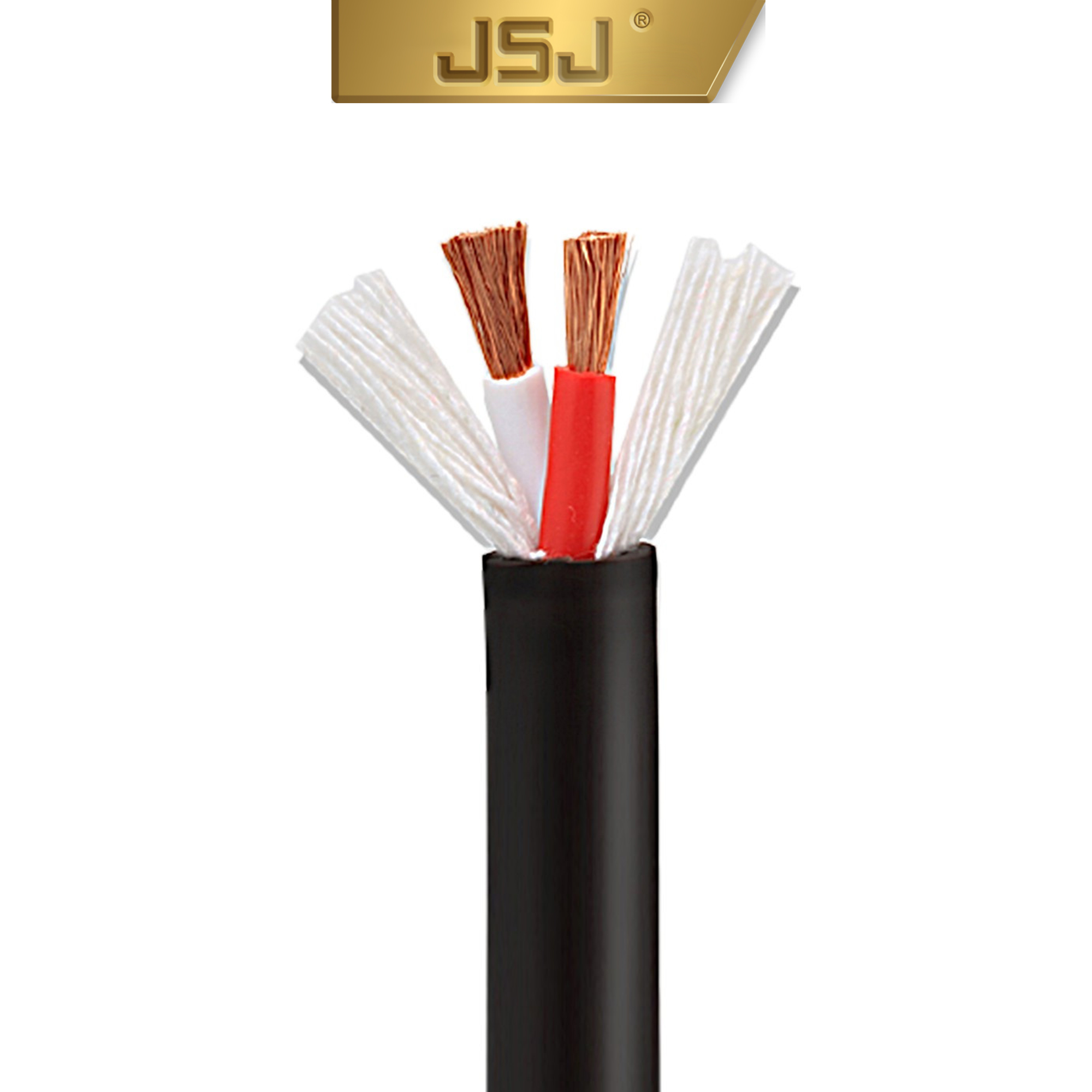 1 mét dây loa JSJ Sommer 2 lõi (1.5 và 2.5) dây dẫn được làm bằng đồng OFC độ dẫn mạnh suy hao thấp truyền tải nhanh lõi đồng đan xen mật độ cao giúp giảm thiểu nhiễu từ môi trường cho âm thanh đạt chất lượng tốt