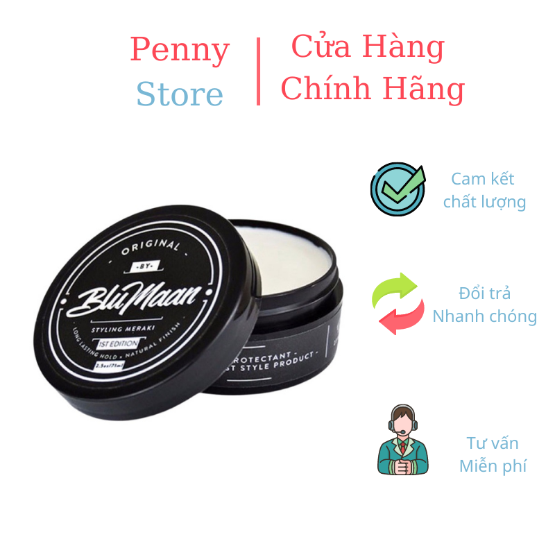 Sáp vuốt tóc nam BluMaan Original Styling Meraki 71g
