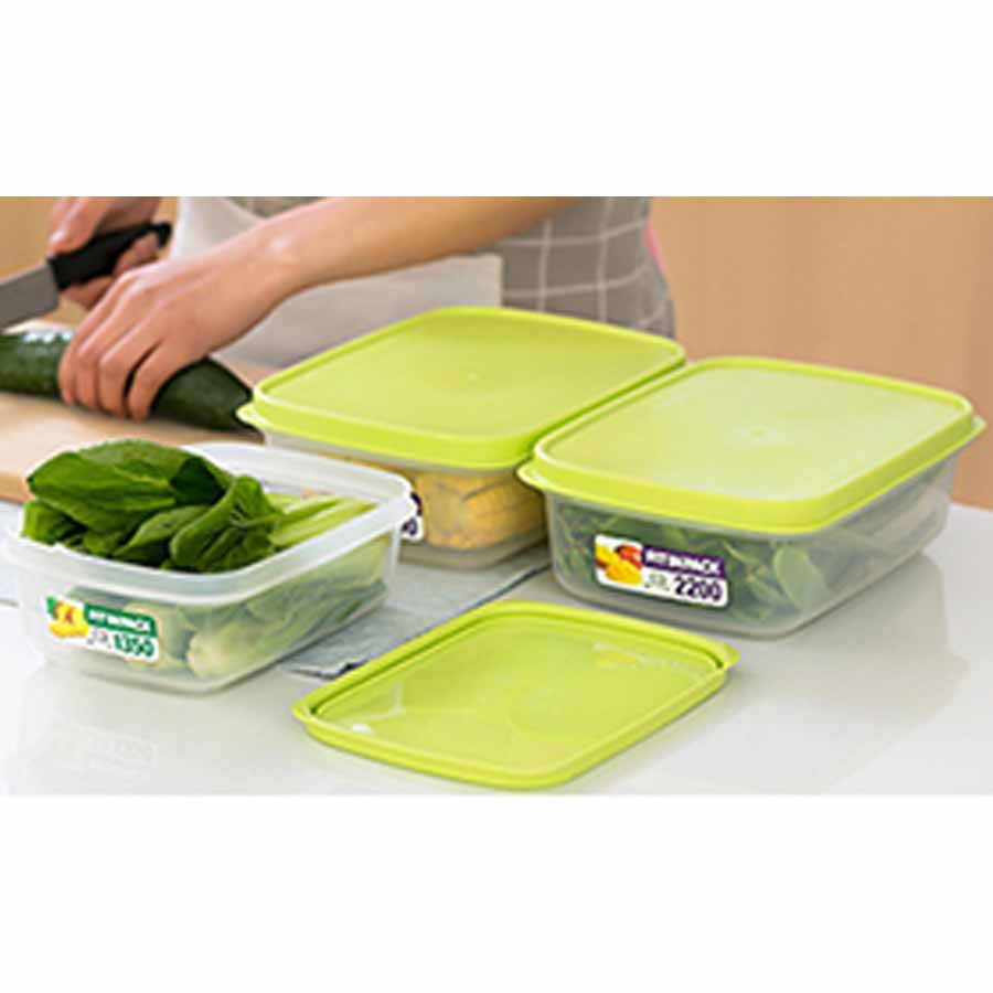 Hộp đựng thực phẩm sanada nhật bản 1350ml chịu nhiệt tốt -20 độ c đến 140 độ c