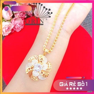 Dây chuyền đuôi phụng mặt hoa mai cao cấp