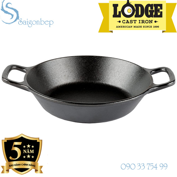 Chảo gang lodge l5rpl3 đường kính 20cm sài gòn bếp