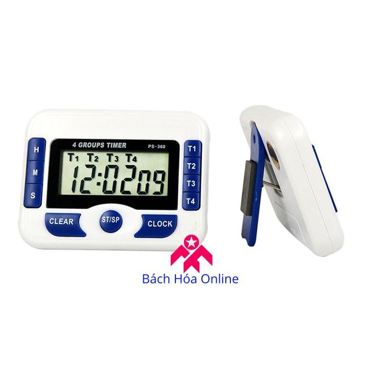 Đồng hồ điện tử bấm giờ đếm ngược 4in1 PS360