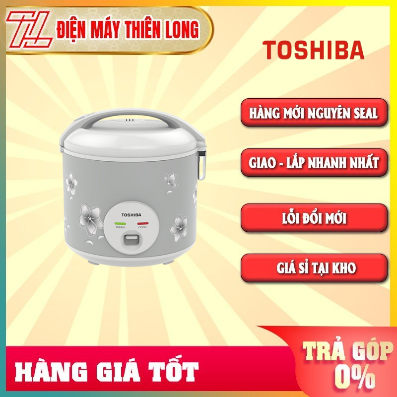 Nồi cơm điện Toshiba RC-10JFM(H)VN - TRẢ GÓP 0% - GIAO TOÀN QUỐC - NGOÀI HCM TÍNH PHÍ