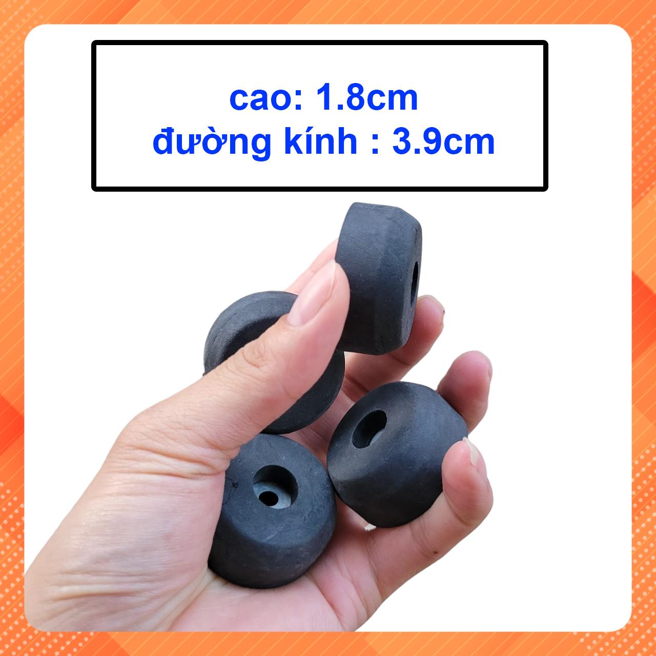 Đế lót loa ampli cao su có lót long đền 4 cái dcs