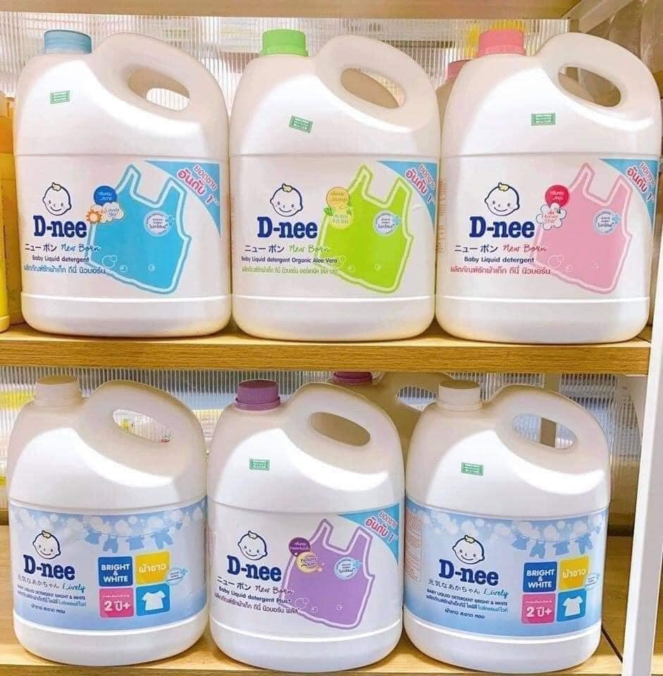 Nước giặt quần áo Dnee - nước giặt Dnee thái lan - nước giặt Thái Lan Dnee cho bé can 3000ml