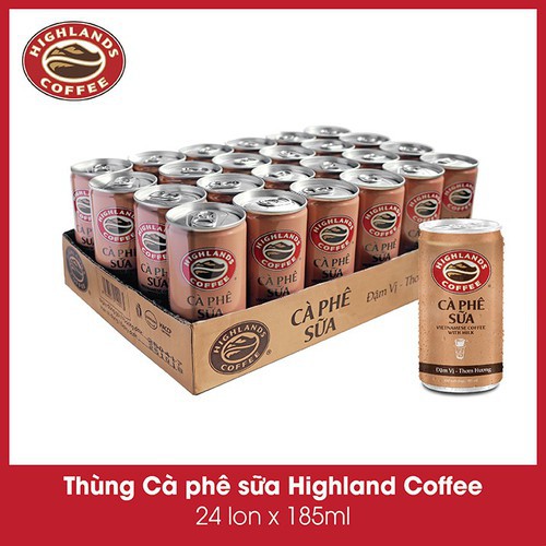Cà phê sữa highlands coffee - 235ml
