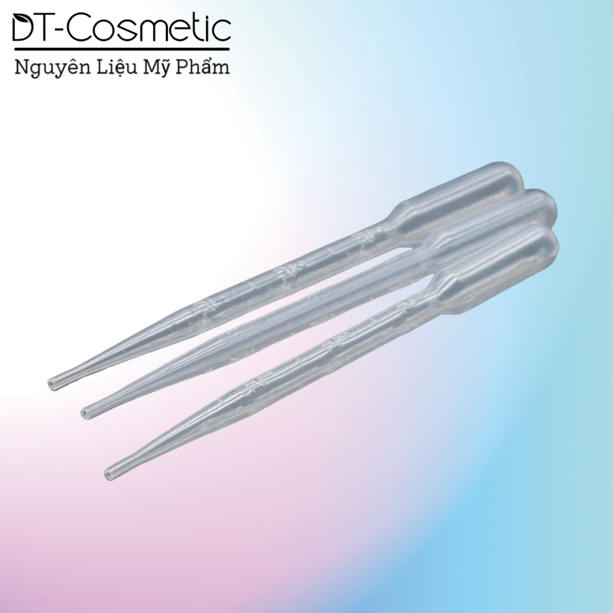 6 pipet nhựa 3ml - ống bóp nhỏ giọt hút dung dịch
